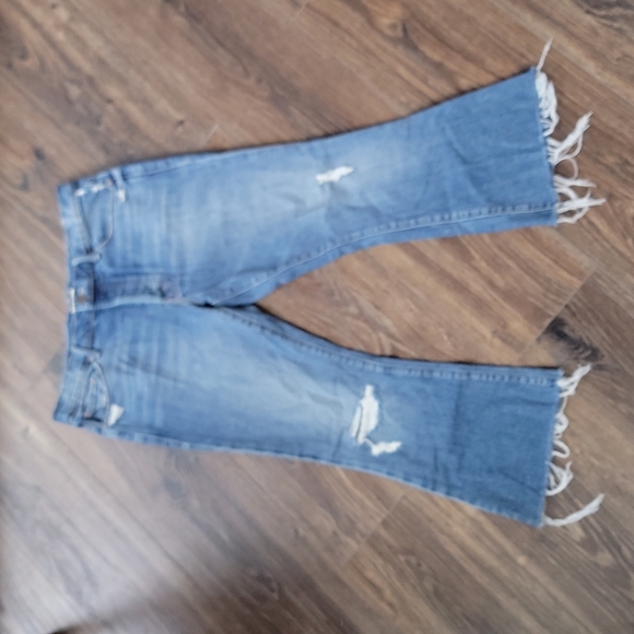 Mother the Nomad Crop Fray Twice as Nice - Size 28 - Picture 5 of 9